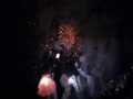 諏訪湖花火　雨の残像